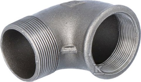 OPAL Kolano nakrętno-wkrętne czarne A4, NR 7, NR 92 OPAL Kolano nakrętno-wkrętne czarne A4, NR 7, NR 92