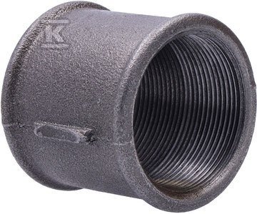 OPAL Mufa Nakrętna Równoprzelotowa 2" Czarna NR 270-9S OPAL Mufa Nakrętna Równoprzelotowa 2" Czarna NR 270-9S
