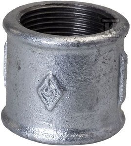 Mufa nakrętna 3/8" ocynk NR 270-3V łącznik żeliwny Mufa nakrętna 3/8" ocynk NR 270-3V łącznik żeliwny
