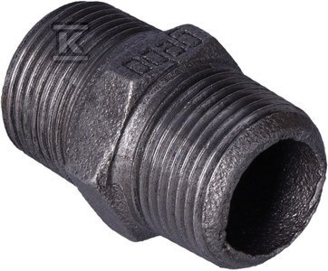 OPAL Nypel wkrętny równoprzelotowy 3/4" czarny N8 NR38 NR280 OPAL Nypel wkrętny równoprzelotowy 3/4" czarny N8 NR38 NR280