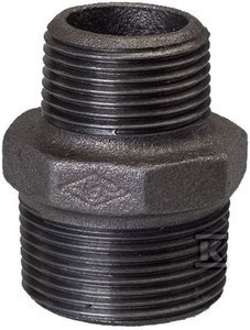 OPAL Nypel redukcyjny czarny 3/4X1/2" N8 NR40 OPAL Nypel redukcyjny czarny 3/4X1/2" N8 NR40