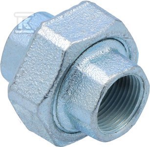 OPAL Śrubunek dwuzłączka prosta nakrętna 3/4" ocynk U1, NR 48, NR 330 OPAL Śrubunek dwuzłączka prosta nakrętna 3/4" ocynk U1, NR 48, NR 330