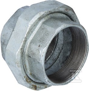 OPAL Śrubunek dwuzłączka prosta nakrętna 3" ocynk U1 NR48 3OCYNK OPAL Śrubunek dwuzłączka prosta nakrętna 3" ocynk U1 NR48 3OCYNK
