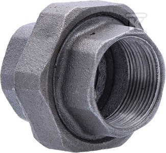 OPAL Śrubunek dwuzłączka prosta czarny U1, NR 48, NR 330 OPAL Śrubunek dwuzłączka prosta czarny U1, NR 48, NR 330