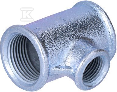 OPAL Trójnik redukcyjny nakrętny ocynkowany NR25 1X1/2X1" OPAL Trójnik redukcyjny nakrętny ocynkowany NR25 1X1/2X1"