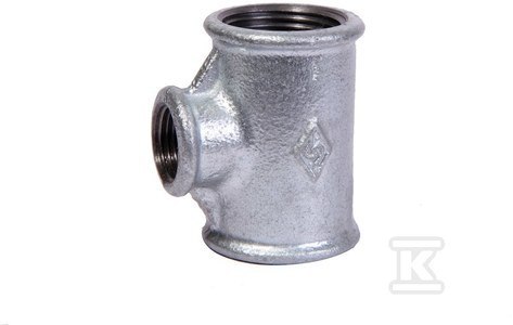 OPAL Trójnik redukcyjny ocynkowany NR25 6/4X1/2X6/4" OPAL Trójnik redukcyjny ocynkowany NR25 6/4X1/2X6/4"