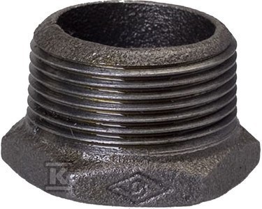 OPAL Redukcja nakrętno-wkrętna 2X6/4" czarna N4 OPAL Redukcja nakrętno-wkrętna 2X6/4" czarna N4