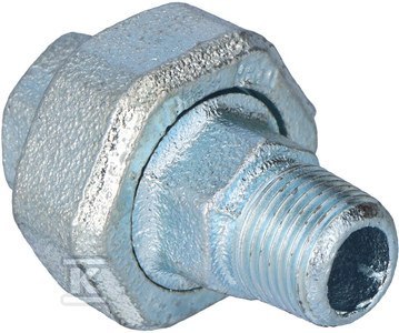 OPAL Śrubunek Dwuzłączka Prosta 1/2" Ocynk U2 OPAL Śrubunek Dwuzłączka Prosta 1/2" Ocynk U2