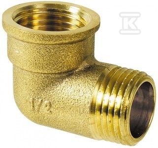 ONNLINE Kolanko Twist 1/2'' Mosiądz 6042100 ONNLINE Kolanko Twist 1/2'' Mosiądz 6042100