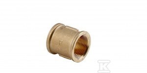 FERRO Mufa mosiężna 5/4" żółta M05Z FERRO Mufa mosiężna 5/4" żółta M05Z
