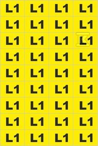 ONNLINE Tablica samoprzylepna FAZA L1 naklejki 36 szt.