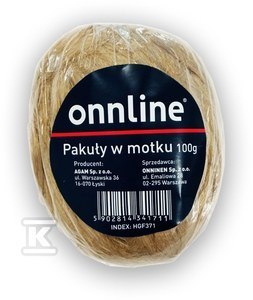 ONNLINE Pakuły Lniane Uszczelniające 100g ONNLINE Pakuły Lniane Uszczelniające 100g