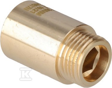 Przedłużka mosiężna 1/2"x30 mm Onnline - HAO434 Przedłużka mosiężna 1/2"x30 mm Onnline - HAO434