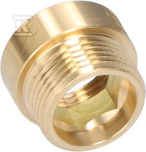 ONNLINE Przedłużka mosiężna 3/4" 10 mm, model HAO441