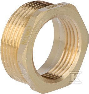 FERRO Redukcja mosiężna R05Z 5/4"x1" ŻÓŁTA FERRO Redukcja mosiężna R05Z 5/4"x1" ŻÓŁTA