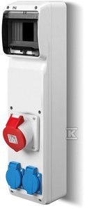 ONNLINE Rozdzielnica siłowa 6240-03 2x2P+Z, 3P+N+Z 16A ONNLINE Rozdzielnica siłowa 6240-03 2x2P+Z, 3P+N+Z 16A