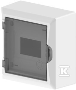 Rozdzielnica 1x6 modułowa dymna IP40 ONNLINE