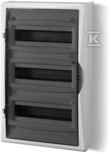 ONNLINE Rozdzielnica 3x12 modułowa IP40 2506-11