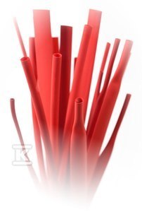 ONNLINE Rurka termokurczliwa czerwona RTS-25,4/12,7CR ONNLINE Rurka termokurczliwa czerwona RTS-25,4/12,7CR