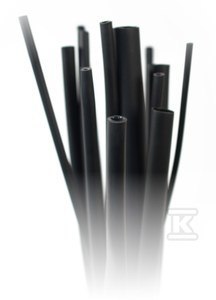 Rurka termokurczliwa ONNLINE RTS-38,1/19,1CZ Czarna