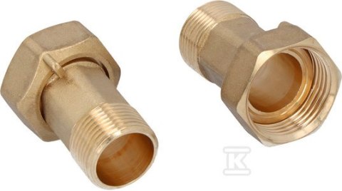 ONNLINE Śrubunki Wodomierzowe RAC20 DN20 3/4" 2szt. ONNLINE Śrubunki Wodomierzowe RAC20 DN20 3/4" 2szt.