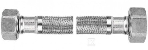 ONNLINE Wąż stalowy 30 cm 3/8"x3/8" HAN489 ONNLINE Wąż stalowy 30 cm 3/8"x3/8" HAN489