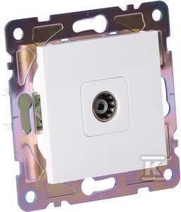 GAMA ONNLINE Gniazdo TV Białe (GAM1014W) GAMA ONNLINE Gniazdo TV Białe (GAM1014W)