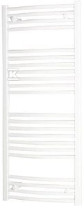 Grzejnik ONNLINE PBT 150X060 737W elegancki łukowy biały