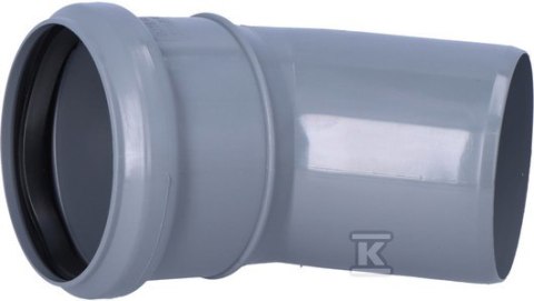 Kolano PP do kanalizacji wewnętrznej 75/45 popiel Onnline (CCP680) Kolano PP do kanalizacji wewnętrznej 75/45 popiel Onnline (CCP680)