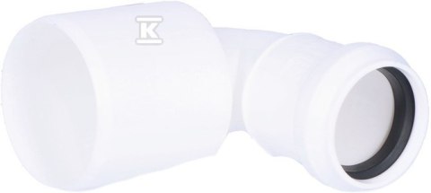 Kolano redukcyjne PP do kanalizacji ONNLINE 50x32/90 mm Kolano redukcyjne PP do kanalizacji ONNLINE 50x32/90 mm