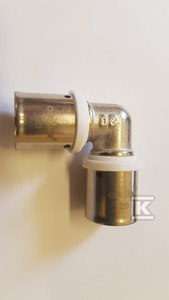 Kolanko zaprasowywane 90° 40mm ONNLINE ZK40_ON Kolanko zaprasowywane 90° 40mm ONNLINE ZK40_ON