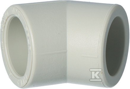 Kolano PP 45° 25mm Onnline 308-25-V_ON Kolano PP 45° 25mm Onnline 308-25-V_ON