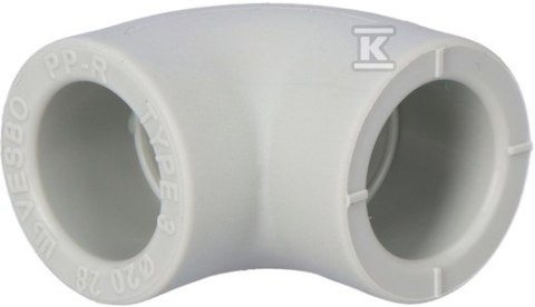 Kolano PP 90° 20mm ONNLINE 304-20-V_ON Kolano PP 90° 20mm ONNLINE 304-20-V_ON