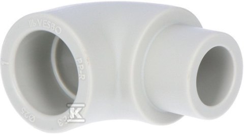 Kolano PP 90° 25mm Onnline System PPR 350-25-V_ON Kolano PP 90° 25mm Onnline System PPR 350-25-V_ON