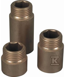 Przedłużka mosiężna 1/2" model HAO437 ONNLINE Przedłużka mosiężna 1/2" model HAO437 ONNLINE