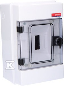 ONNLINE Rozdzielnica RH-1x4 IP65 ONNLINE PV 1000V DC PV ONNLINE Rozdzielnica RH-1x4 IP65 ONNLINE PV 1000V DC PV