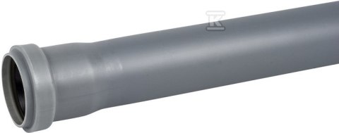 Rura kanalizacji PP 50x1.8x500 popielata ONNLINE Rura kanalizacji PP 50x1.8x500 popielata ONNLINE
