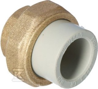 Śrubunek chrom Onnline do rur PPR 20/1/2" 658-20/12-V_ON