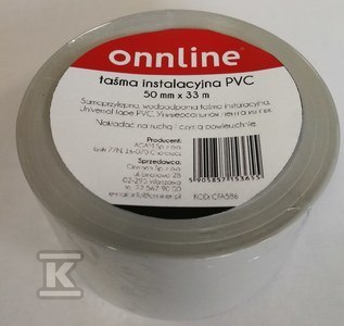 Taśma PVC Onnline 33m x 30mm Taśma PVC Onnline 33m x 30mm