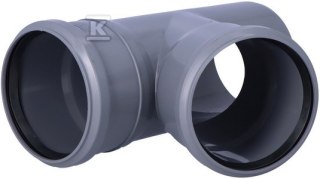 Trójnik PP do kanalizacji wewnętrznej ONNLINE 110x110/67 popielaty