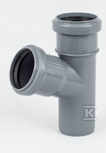 ONNLINE Trójnik PP do kanalizacji wewnętrznej 40x40/67 popiel sanitarny ONNLINE Trójnik PP do kanalizacji wewnętrznej 40x40/67 popiel sanitarny