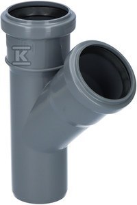 Trójnik PP do kanalizacji HT 50x50/45 popiel sanitarny Onnline