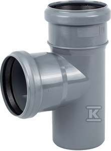 Trójnik PP do kanalizacji ONNLINE CCP684 Popielaty Trójnik PP do kanalizacji ONNLINE CCP684 Popielaty