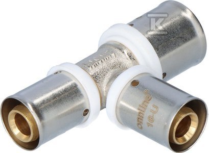 ONNLINE Trójnik redukcyjny zaprasowywany 20X16X16 MM ONNLINE Trójnik redukcyjny zaprasowywany 20X16X16 MM