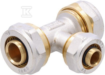Trójnik skręcany redukcyjny ONNLINE 20*16*20mm Trójnik skręcany redukcyjny ONNLINE 20*16*20mm