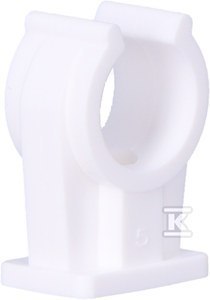ONNLINE Uchwyt pojedynczy ze śrubą i kołkiem 16-18mm ONNLINE Uchwyt pojedynczy ze śrubą i kołkiem 16-18mm