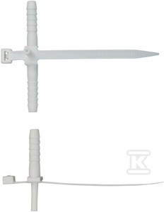 ONNLINE Uchwyt paskowy do przewodów okrągłych 24 mm (50 szt) ONNLINE Uchwyt paskowy do przewodów okrągłych 24 mm (50 szt)