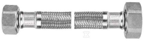 ONNLINE Wąż stalowy 100 cm 1/2" N-N HAN503 ONNLINE Wąż stalowy 100 cm 1/2" N-N HAN503