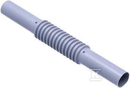 ONNLINE Złączka karbowana do rur elektroinstalacyjnych Fi-16, szara ONNLINE Złączka karbowana do rur elektroinstalacyjnych Fi-16, szara