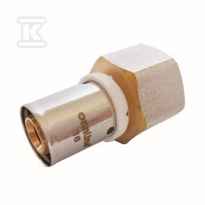 ONNLINE Złączka zaprasowywana GW 32MM x 1" Uprofilowa